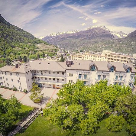 Hotel & Bildungshaus St. Jodern Visp Exterior foto