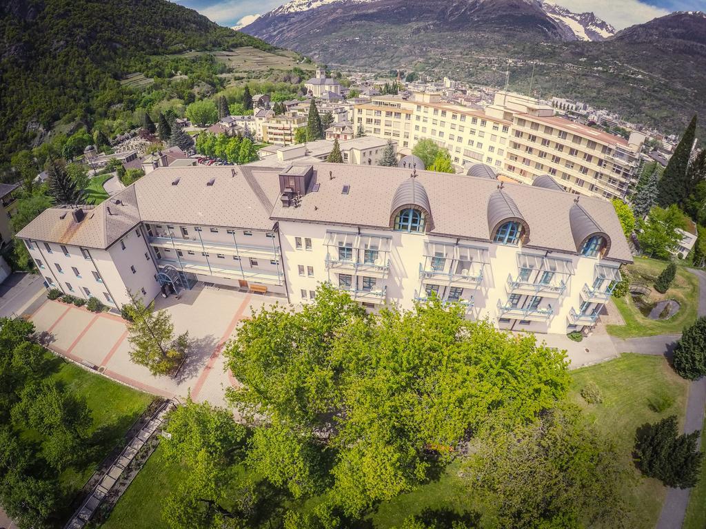 Hotel & Bildungshaus St. Jodern Visp Exterior foto