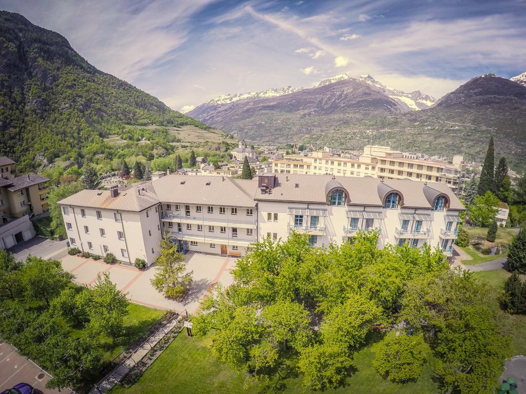 Hotel & Bildungshaus St. Jodern Visp Exterior foto