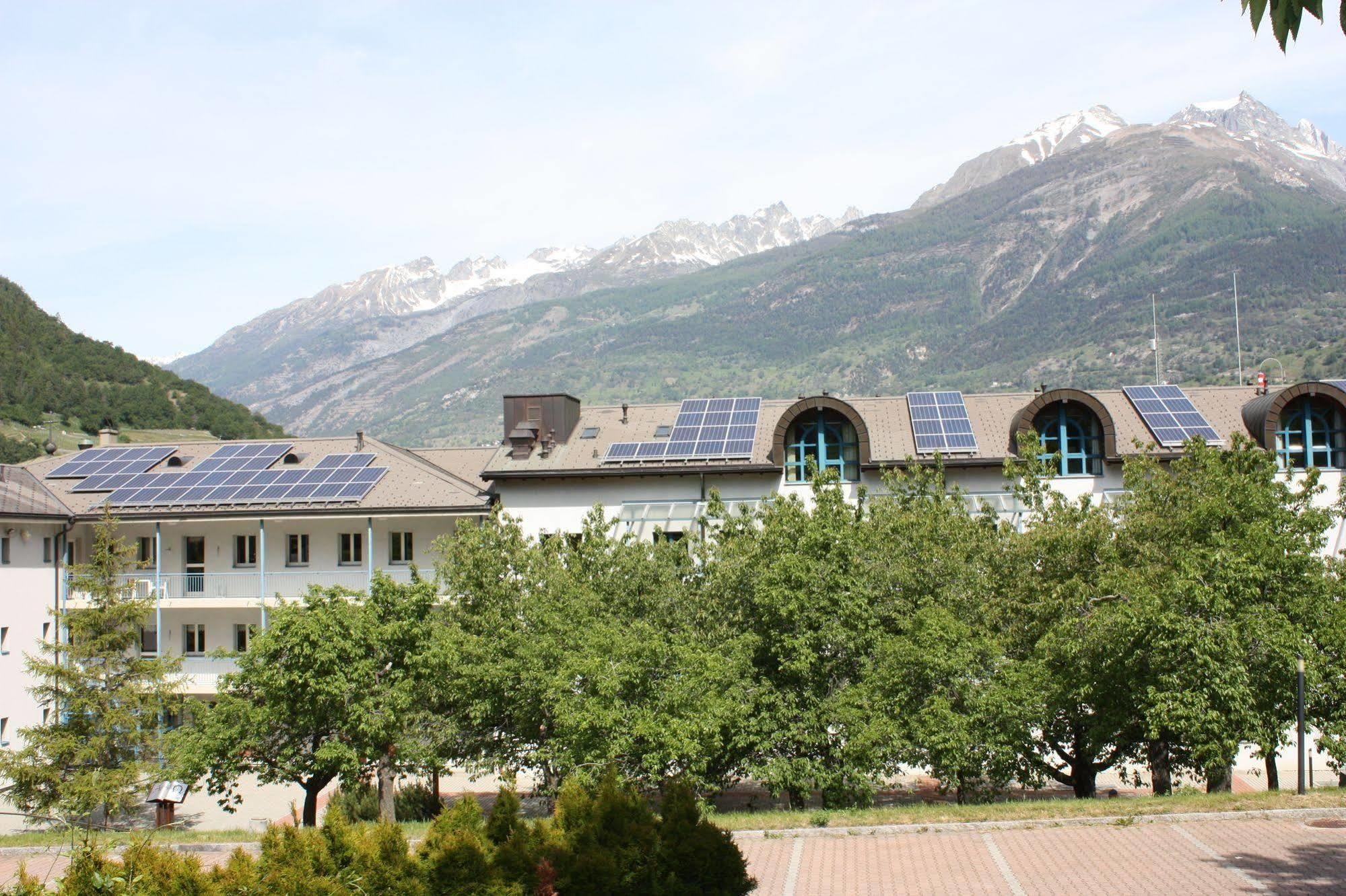 Hotel & Bildungshaus St. Jodern Visp Exterior foto